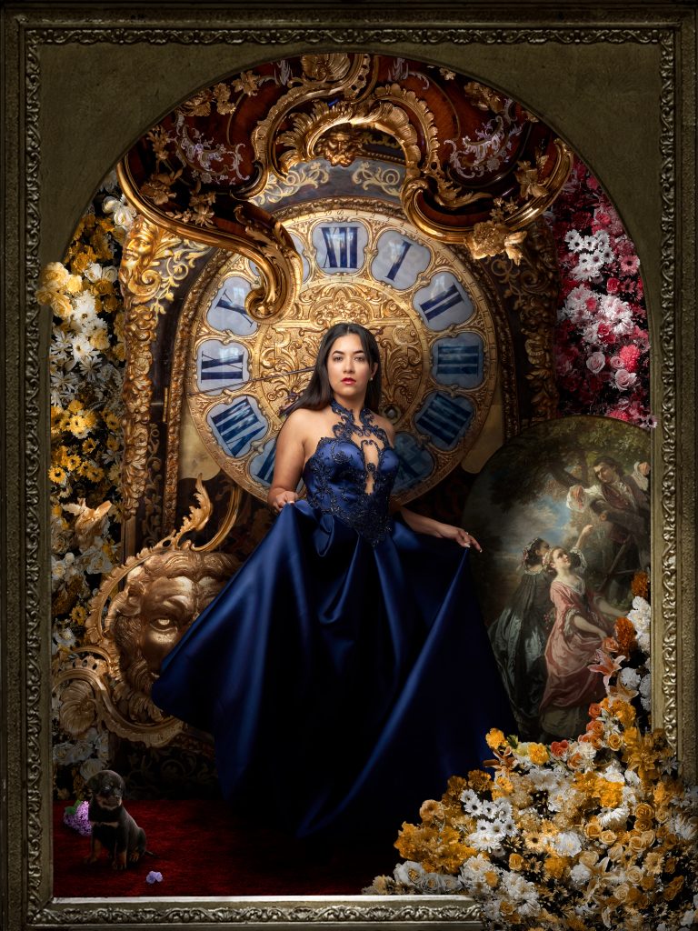 The Lady In Blue